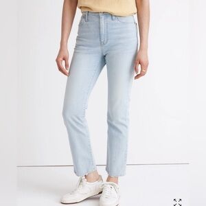 Madewell Slim Demi-Boot Jeans Bellmeade Wash W’s 25 High Rise